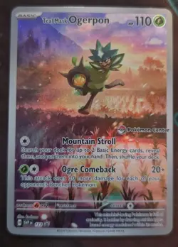 Teal Mask Ogerpon - 123 (Pokemon Center Exclusive) 123 Sv: Scarlet & Violet... - Image 1