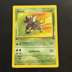 Pokemon Vintage 1st Edition Non-holo Pinsir Jungle Set 25/64 Wotc 1999 - Image 1