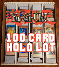 Yu-Gi-Oh! 100 Holographic Collection Foil Lot - Super, Ultra, Secret, and more! - Image 1