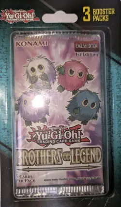 Yu-Gi-Oh Mystery 3 Booster Blister Pack Guaranteed LoB In Blister! - Image 1