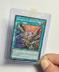 Runick Flashing Fire TAMA-EN030 (NM) Super Rare 1st Edition Yu-Gi-Oh! TCG - Image 3
