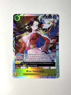 English One Piece CCG Boa Hancock SR OP14-112 The Azure Sea's Seven - Image 1