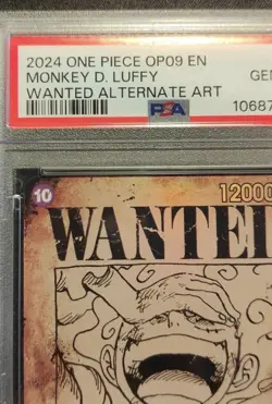Monkey.D.Luffy (Wanted Poster) OP05-119 Emperors in the New World Foil - Image 2