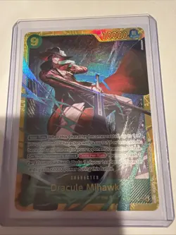 Dracule Mihawk | OP14-119 | One Piece | The Azure Sea’s Seven | Foil | SEC - Image 1