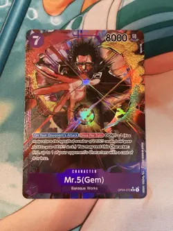 Mr. 5(Gem) OP04-072 R Alt Art One Piece Kingdoms of Intrigue - Image 1