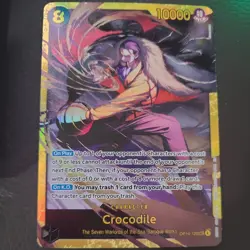 One Piece | Crocodile | OP14-120 | Secret Rare (SEC) | NM - Image 1
