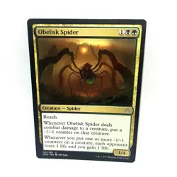 Obelisk Spider 141/199 Hour of Devastation MTG Magic The Gathering Card - Image 1