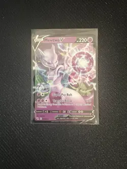 Mewtwo V 30/78 Pokemon Go Ultra Rare Holo Pokemon TCG Card NM - Image 2
