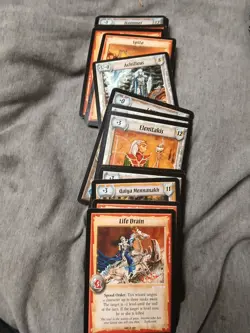 Warlord Saga of the Storm Lot of 50 Cards Bulk Fantasy Game - Image 3