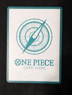 One Piece OP14 Gold DON!! Card (Egghead) (Gold) The Azure Sea's Seven Foil - Image 2