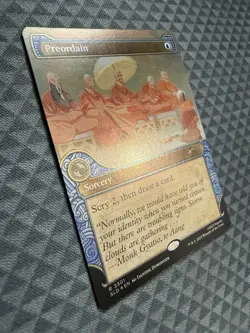 MTG Preordain #2301 Rainbow Foil Rare Secret Lair Drop Series (SLD) - Image 2
