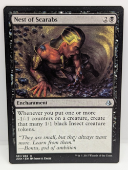 Nest of Scarabs Amonkhet Regular NM MTG - Image 1