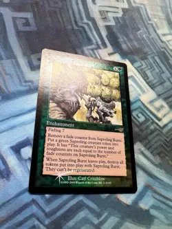 MTG Foil Saproling Burst EX/LP Nemesis - Image 5