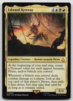 Edward Kenway ACR #53 M Normal NM - Image 1