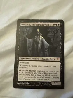 MTG Mikaeus, the Unhallowed Dark Ascension 70/158 Regular Mythic - Image 1
