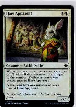 Hare Apparent Foundations Foil NM C 0015 - Image 1