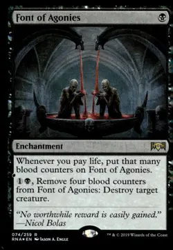 Ravnica Allegiance #74 Font of Agonies - Image 1
