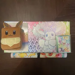 Prismatic Evolutions Super Premium Collection (Box Sleeves Evee Pouch Mat &Bulk) - Image 1