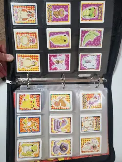 Pokemon Topps Merlin Series 1 Complete Set Plus Sticker Album, 10 Sealed Packs - Image 2