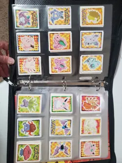 Pokemon Topps Merlin Series 1 Complete Set Plus Sticker Album, 10 Sealed Packs - Image 3