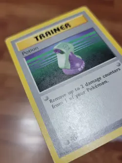 PL! Pokemon Base Set TRAINER POTION 94/102 Shadowless 1st Edition - Image 3