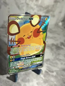Pokemon Dedenne GX - 195a/214 - Alternate Art Promos Tracked Ship NM - Image 2