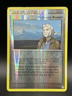 Professor Rowan Reverse Holo 112/130 - Diamond Pearl Base Set Pokemon TCG - Image 1