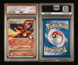 2009 Pokemon Platinum Charizard G L V .X #143 Supreme Victors Holo PSA 8 - Image 3