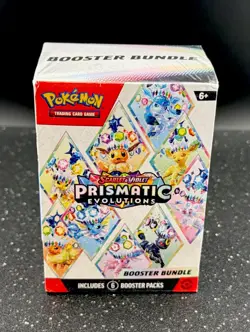 Pokemon Scarlet and Violet Prismatic Evolutions Booster Bundle - Image 1
