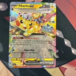 Pikachu ex #057 Double Rare Surging Sparks Pokemon TCG - Image 1
