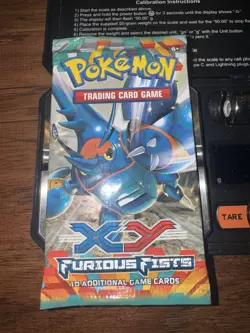 Weighed 18.62g XY FURIOUS FISTS 🔥 Pokemon TCG Booster Pack Factory Sealed New - Image 4