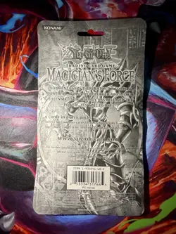 2003 Yu-Gi-Oh Magician’s Force Unlimited Blister Pack Sealed TCG Booster - Image 2
