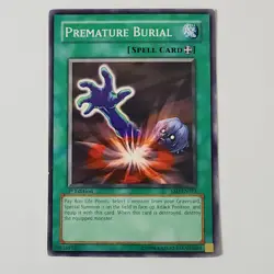 Premature Burial - YSD-EN023 - MP - 1st ed - Common - Yugioh - Image 1