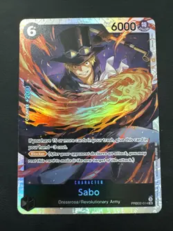 SABO - One Piece PRB02-014 - SR Super Rare - Premium Booster The Best Vol. 2 - Image 1