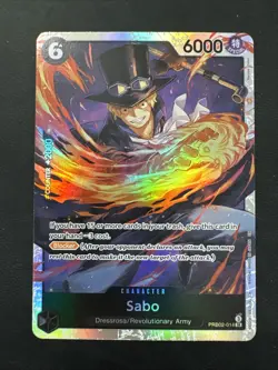 SABO - One Piece PRB02-014 - SR Super Rare - Premium Booster The Best Vol. 2 - Image 3