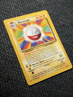 Pokemon TCG Electrode Base Set Card 021/102 Regular NM Condition - Image 3