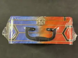Pokemon Cards SEALED Kyogre & Groudon Treasure Chest Lunchbox Tin XY Ultra Rare - Image 2