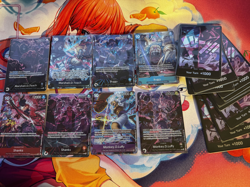 One Piece 2nd Anniversary English Card Set Luffy Teach Shanks Buggy - Image 1