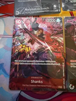 One Piece 2nd Anniversary English Card Set Luffy Teach Shanks Buggy - Image 3