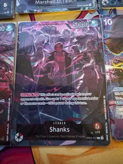 One Piece 2nd Anniversary English Card Set Luffy Teach Shanks Buggy - Image 4