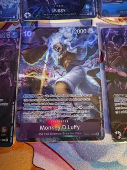 One Piece 2nd Anniversary English Card Set Luffy Teach Shanks Buggy - Image 5