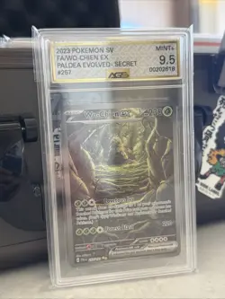 Pokemon TCG Wo-Chien EX 257/193 Sv02 Paldea Evolved Holo Card - Image 1