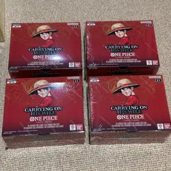 One Piece OP13 Carrying On His Will Booster Box - Brand New & Sealed Cards TCG - Image 2