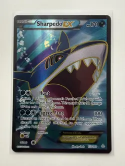 Pokemon TCG Sharpedo EX Primal Clash Full Art Ultra Rare Card 152/160 - NM - Image 3