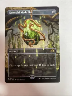 Emerald Medallion (Borderless) Modern Horizons 3 #346 Rare - Image 1