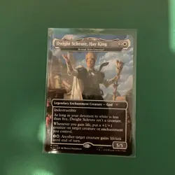 Dwight Schrute, Hay King / Heliod Sun-Crowned Secret Lair The Office Destiny MTG - Image 1