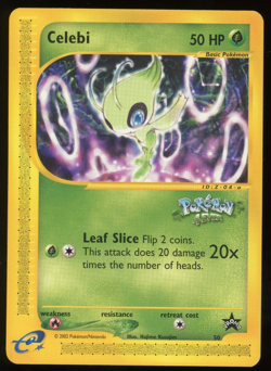 Pokemon - WOTC Black Star Promo - Celebi - #50 - Image 1