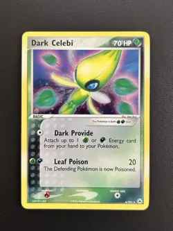 Dark Celebi 4/101 - Holo Pokemon Ex Hidden Legends NM - Image 1
