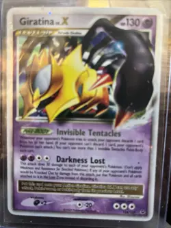 Pokemon - Giratina LV.X 124/127 Platinum Holo Ultra Rare - Image 1