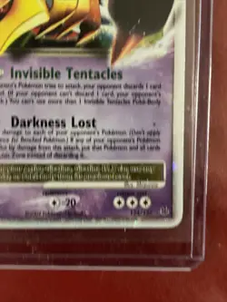 Pokemon - Giratina LV.X 124/127 Platinum Holo Ultra Rare - Image 2